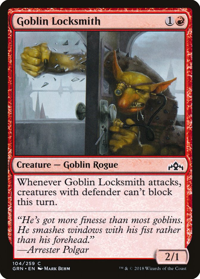 Goblin Locksmith [Guilds of Ravnica] | Good Games Modbury