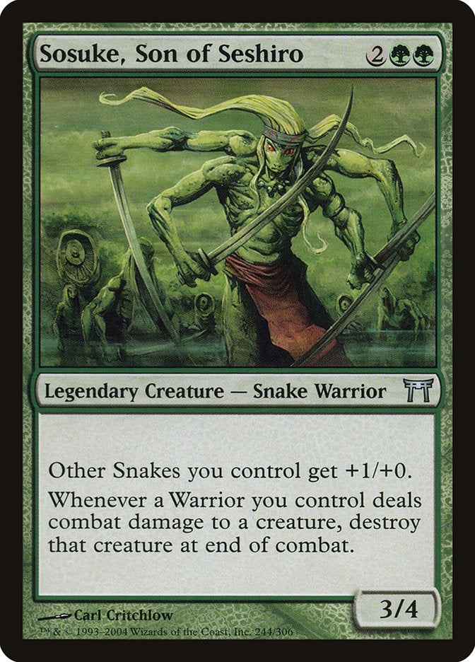 Sosuke, Son of Seshiro 244/306 (Champions of Kamigawa)  - Foil | Good Games Modbury
