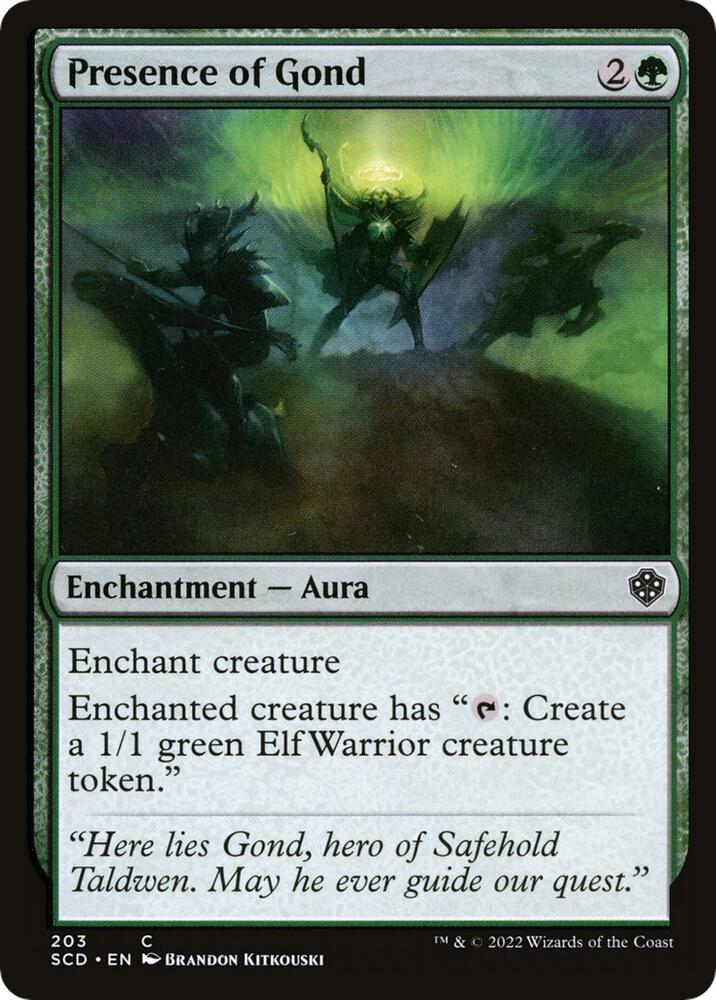 Presence of Gond 203/352 (Starter Commander Decks)  | Good Games Modbury