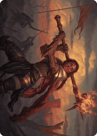 Imodane the Pyrohammer Art Card 18 (Art Series: Wilds of Eldraine)  | Good Games Modbury