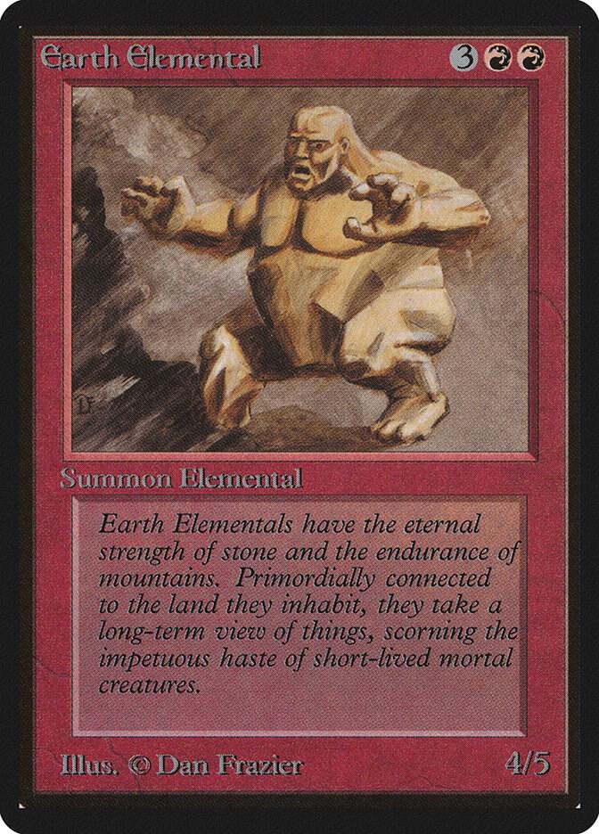 Earth Elemental 145/302 (Beta Edition)  | Good Games Modbury