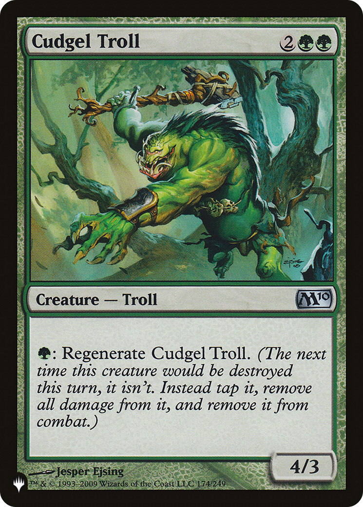 Cudgel Troll [The List Reprints] | Good Games Modbury