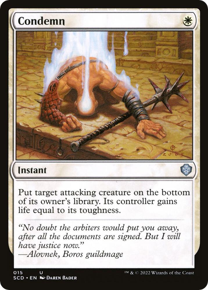Condemn 15/352 (Starter Commander Decks)  | Good Games Modbury