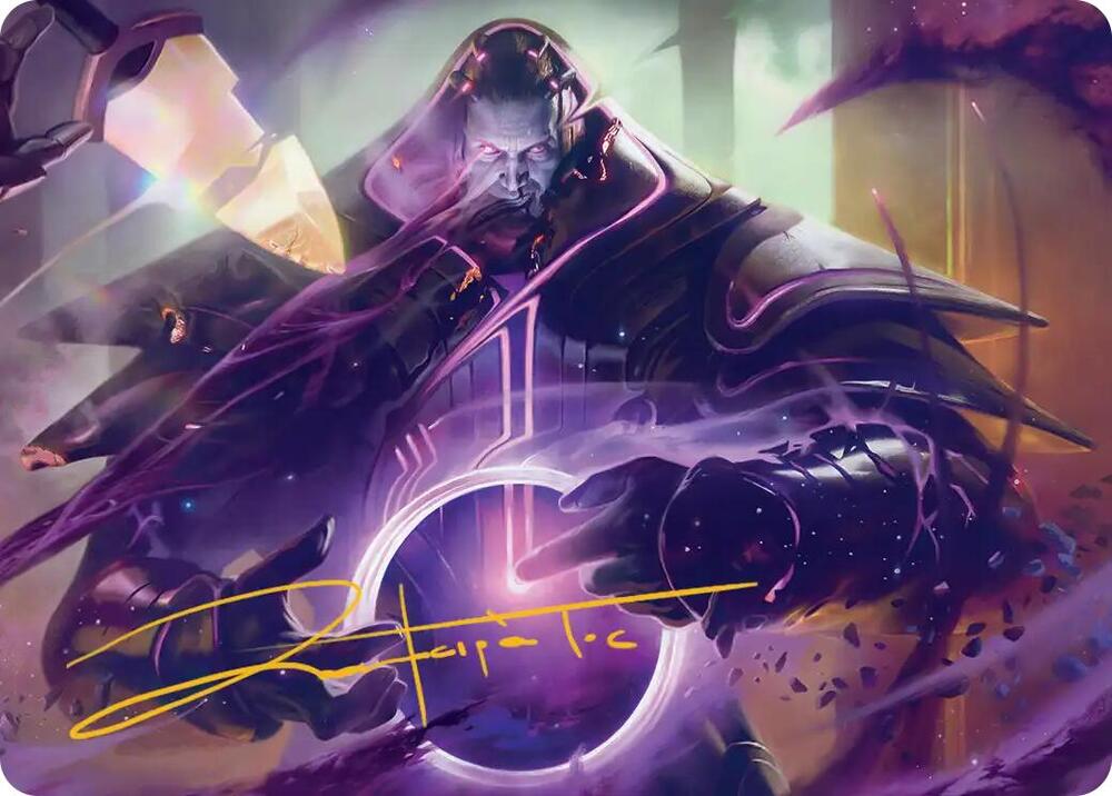 Embrace Oblivion Art Card Gold Stamped Signature 13 (Art Series: Edge of Eternities)  | Good Games Modbury