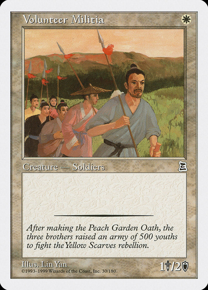 Volunteer Militia 30/180 (Portal Three Kingdoms)  | Good Games Modbury