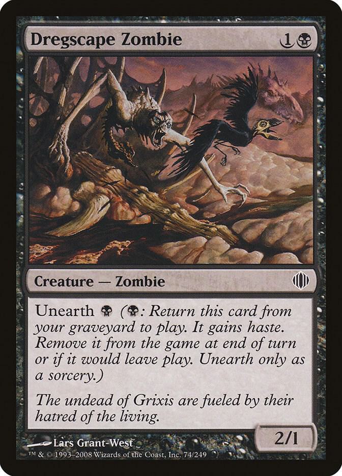 Dregscape Zombie 74/249 (Shards of Alara)  | Good Games Modbury