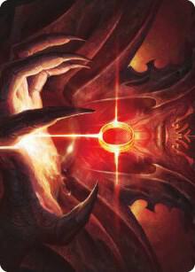 Sol Ring Art Card 76 (Art Series: Universes Beyond: The Lord of the Rings: Tales of Middle-earth)  | Good Games Modbury
