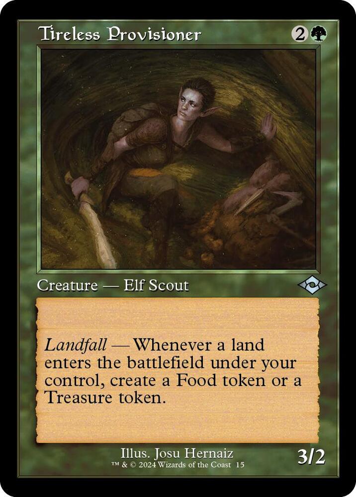 Tireless Provisioner Retro Frame 15 (Modern Horizons 2)  - Foil | Good Games Modbury