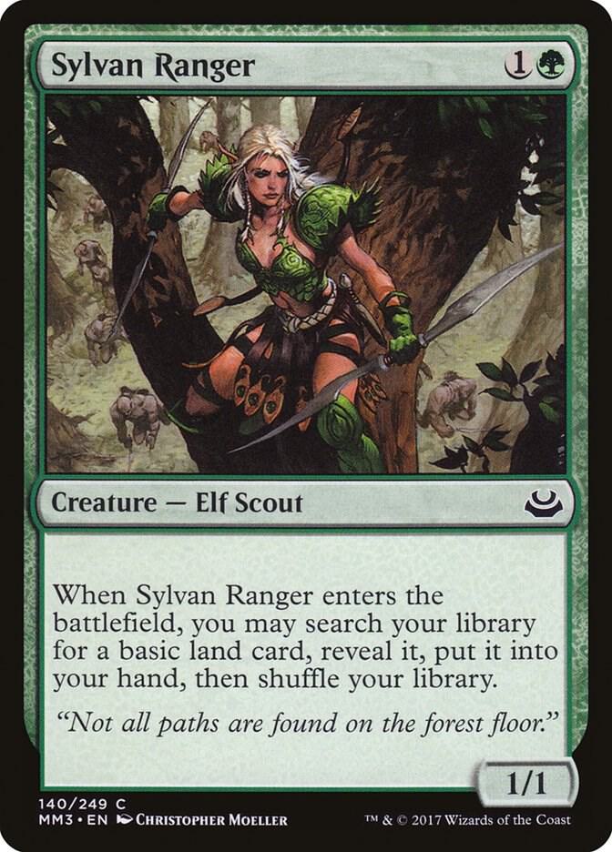 Sylvan Ranger 140/249 (Modern Masters 2017)  - Foil | Good Games Modbury