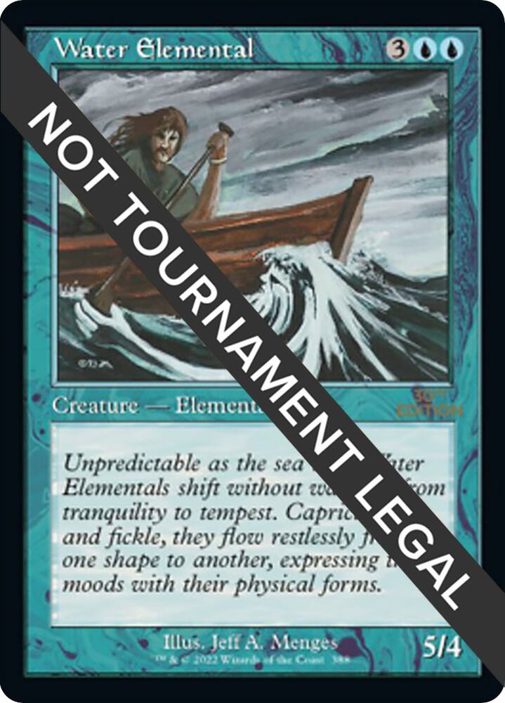 Water Elemental Retro Frame 388/594 (30th Anniversary Edition)  | Good Games Modbury