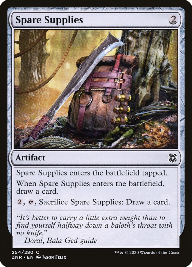 Spare Supplies [Zendikar Rising] | Good Games Modbury
