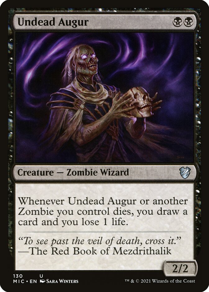 Undead Augur 130/38 (Commander: Innistrad: Midnight Hunt)  | Good Games Modbury