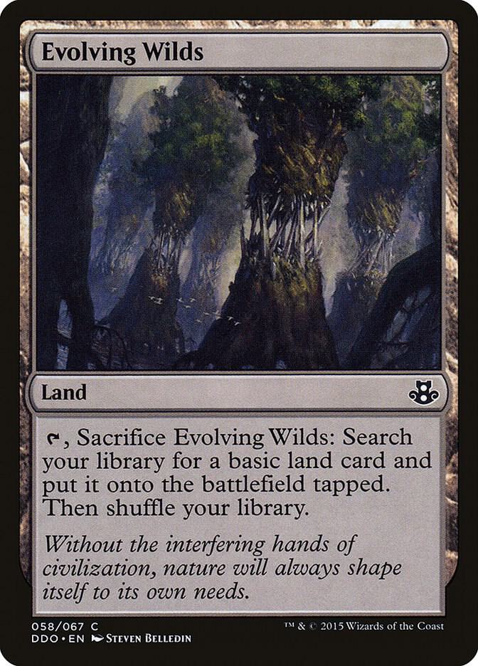 Evolving Wilds 58/67 (Duel Decks: Elspeth vs. Kiora)  | Good Games Modbury