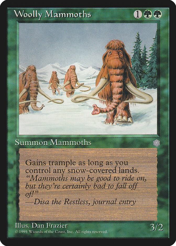 Woolly Mammoths 278/383 (Ice Age)  | Good Games Modbury