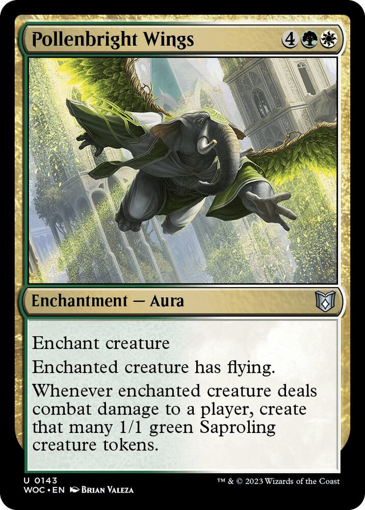 Pollenbright Wings 143/173 (Commander: Wilds of Eldraine)  | Good Games Modbury