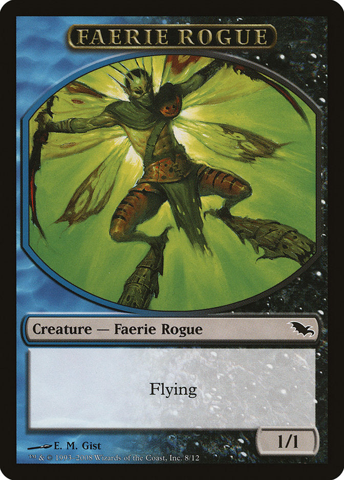 Faerie Rogue Token [Shadowmoor Tokens] | Good Games Modbury