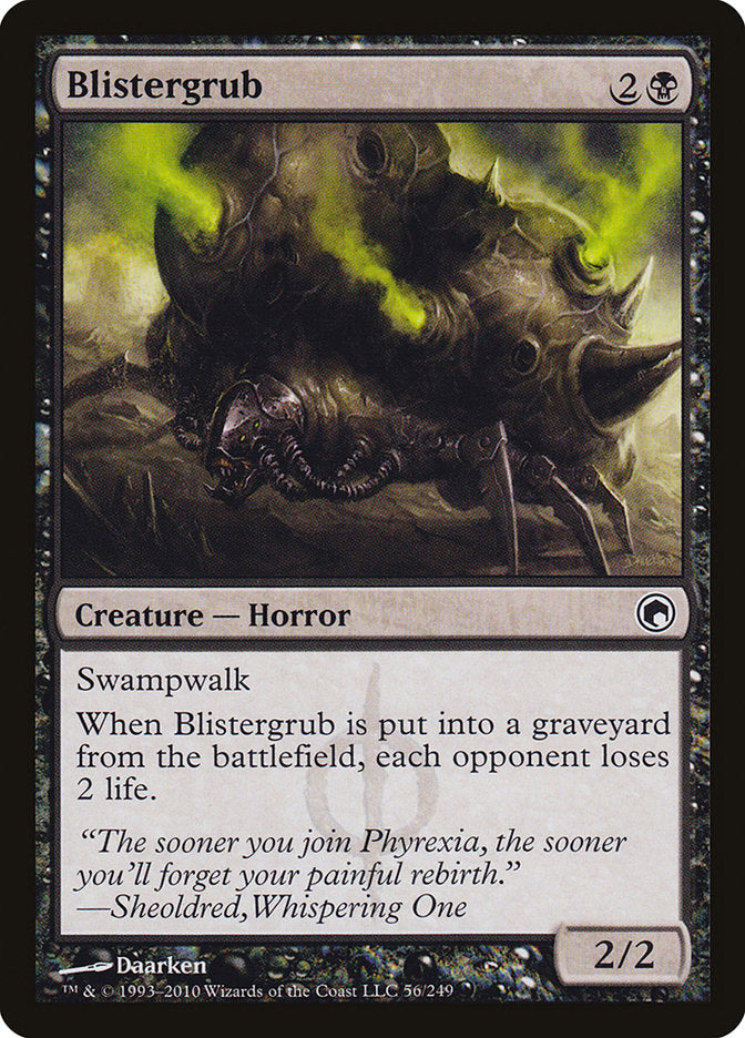 Blistergrub [Scars of Mirrodin] | Good Games Modbury