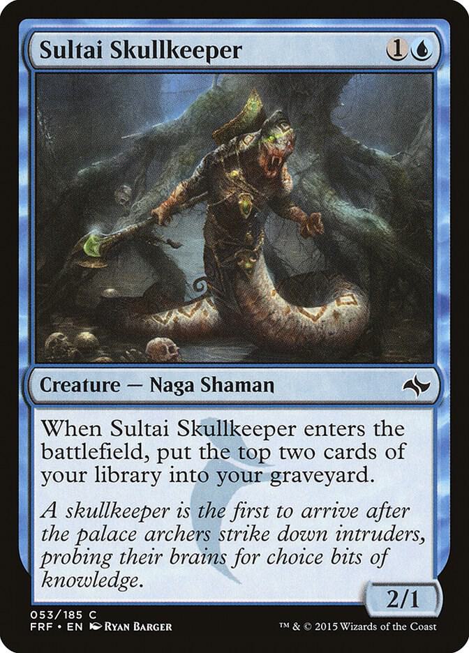 Sultai Skullkeeper 53/185 (Fate Reforged)  | Good Games Modbury