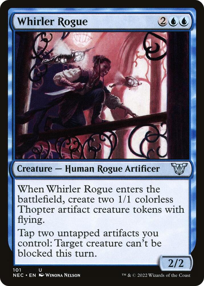 Whirler Rogue 101/38 (Commander: Kamigawa: Neon Dynasty)  | Good Games Modbury