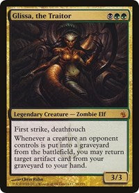 Glissa, the Traitor (Mirrodin Besieged) [Oversize Cards] | Good Games Modbury