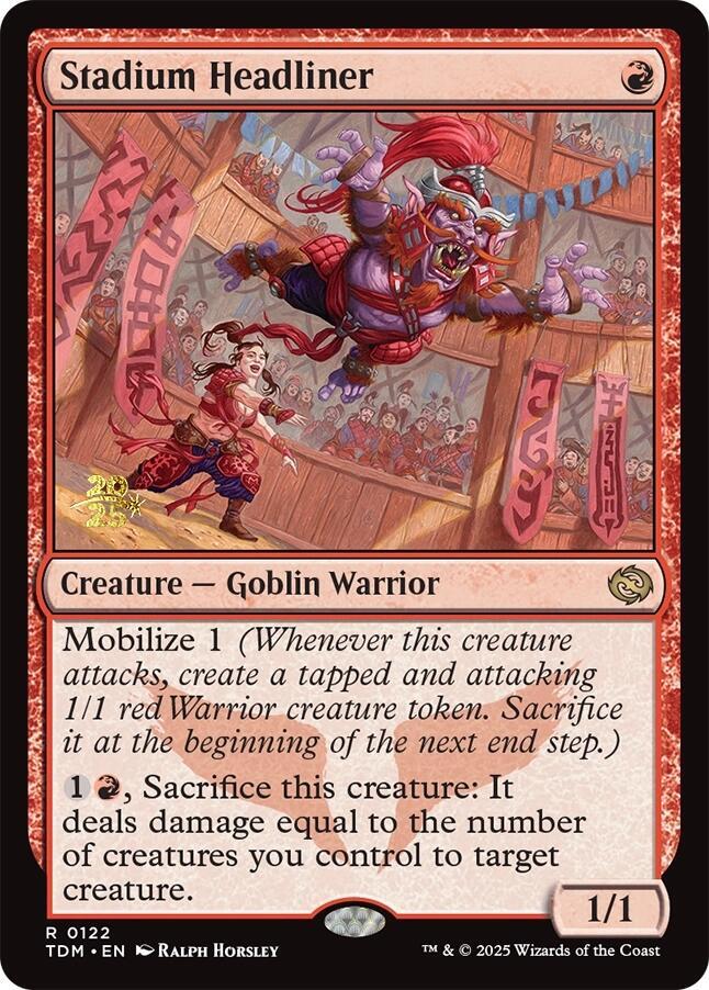 Stadium Headliner 122s/166 (Prerelease Cards)  - Foil | Good Games Modbury
