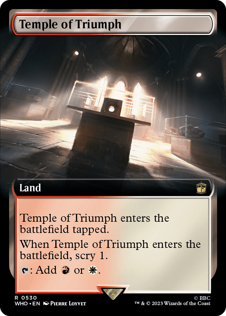 Temple of Triumph (Extended Art) [Doctor Who] | Good Games Modbury