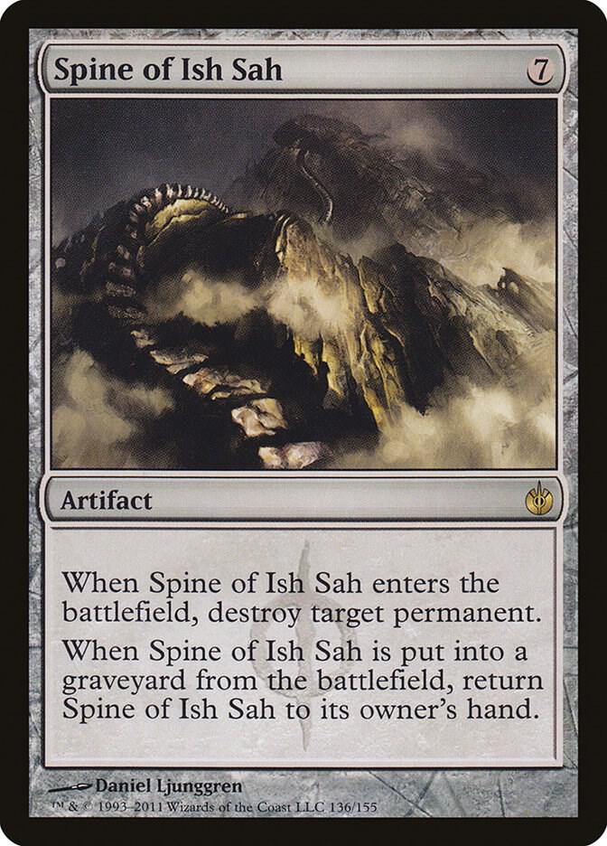 Spine of Ish Sah 136/155 (Mirrodin Besieged)  | Good Games Modbury