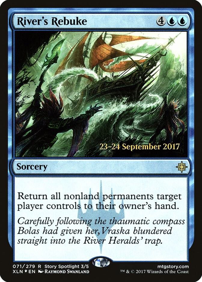 Rivers Rebuke 71s/120 (Prerelease Cards)  - Foil | Good Games Modbury
