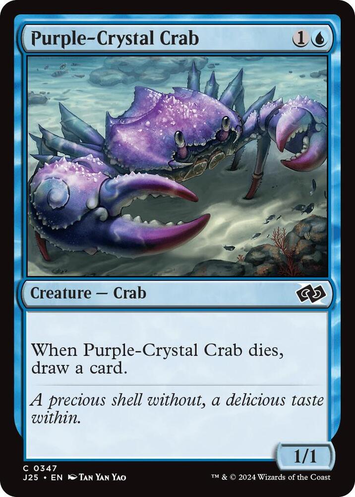 Purple-Crystal Crab 347 (Foundations Jumpstart)  | Good Games Modbury