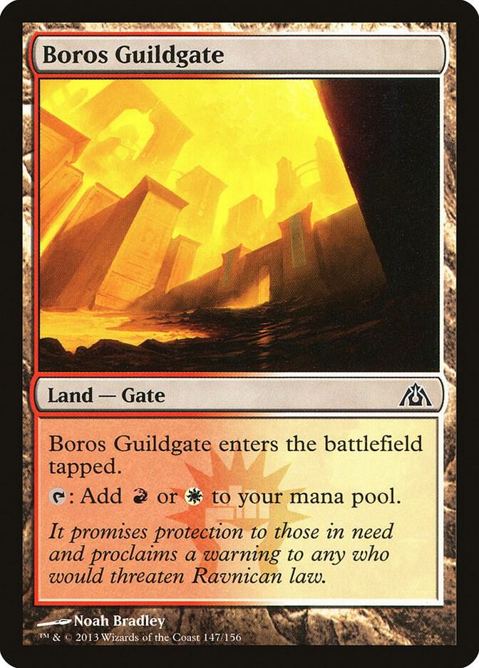 Boros Guildgate 147 (Dragon's Maze)  - Foil | Good Games Modbury