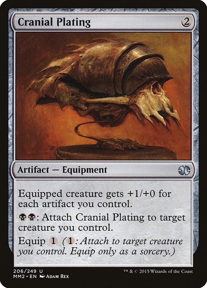 Cranial Plating 206/249 (Modern Masters 2015)  | Good Games Modbury