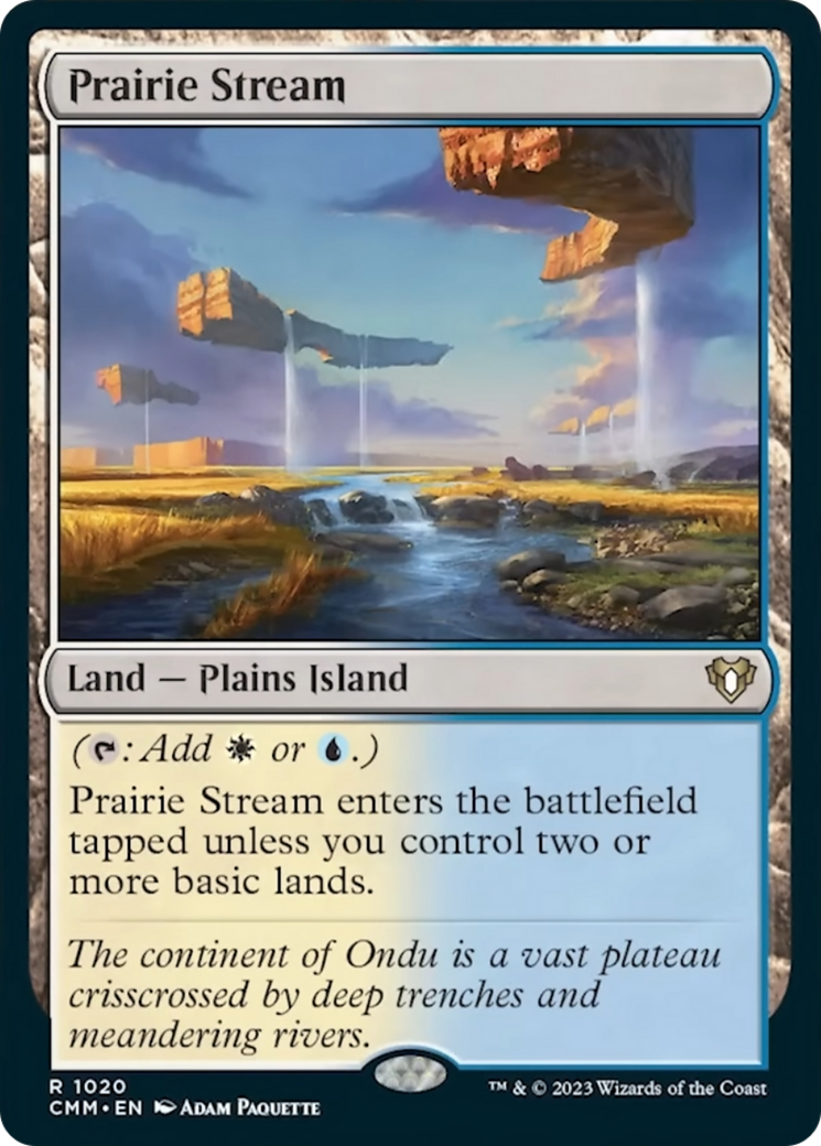 Prairie Stream [Commander Masters] | Good Games Modbury