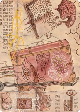 Mazemind Tome Art Card Gold Stamped Signature 66 (Art Series: The Brothers' War)  | Good Games Modbury