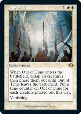 Out of Time Retro Frame Foil Etched 383 (Modern Horizons 2)  - Foil | Good Games Modbury