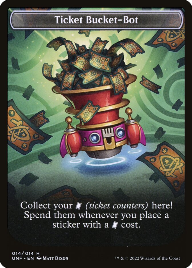 Ticket Bucket-Bot 14 (Unfinity)  | Good Games Modbury