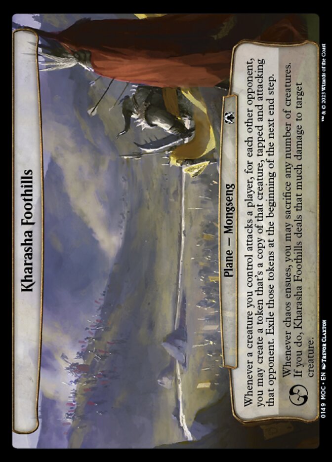 Kharasha Foothills 149/79 (Planechase: March of the Machine)  | Good Games Modbury