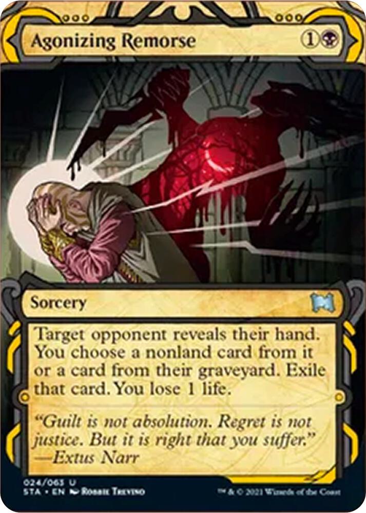 Agonizing Remorse 24 (Strixhaven: Mystical Archive)  - Foil | Good Games Modbury