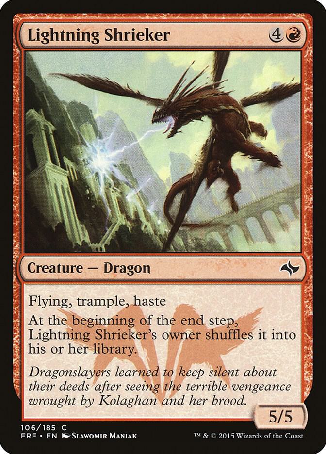 Lightning Shrieker 106/185 (Fate Reforged)  - Foil | Good Games Modbury