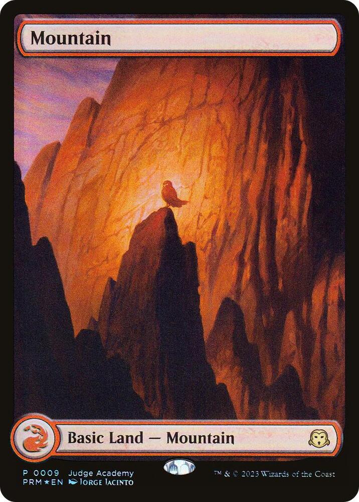 Mountain 9/10 (Judge Promos)  - Full Art Foil | Good Games Modbury