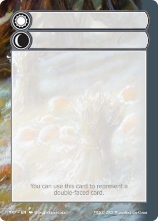 Helper Card (6/9) [Innistrad: Midnight Hunt Tokens] | Good Games Modbury