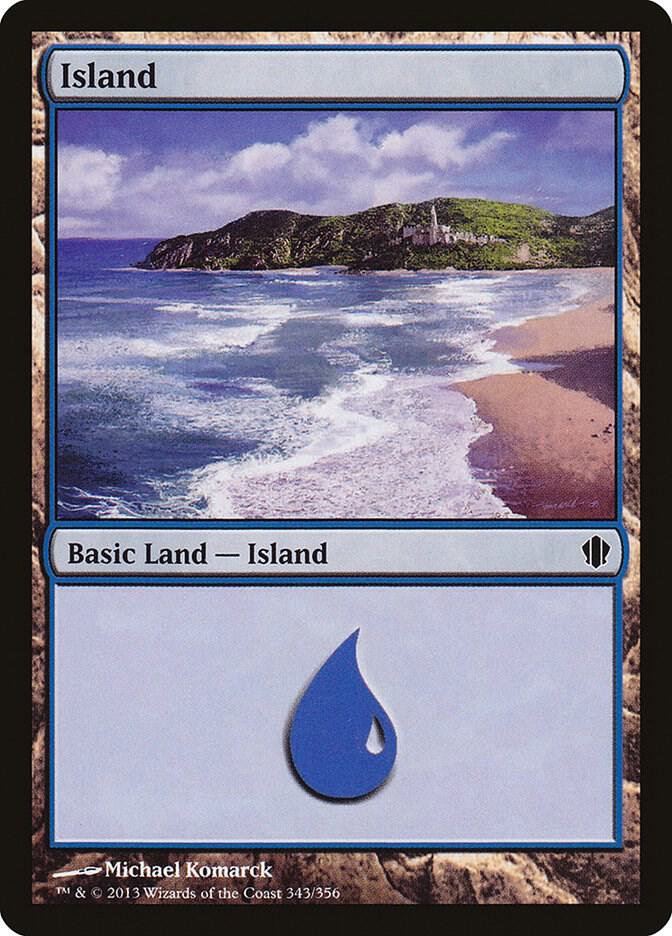 Island 343/356 (Commander 2013)  | Good Games Modbury