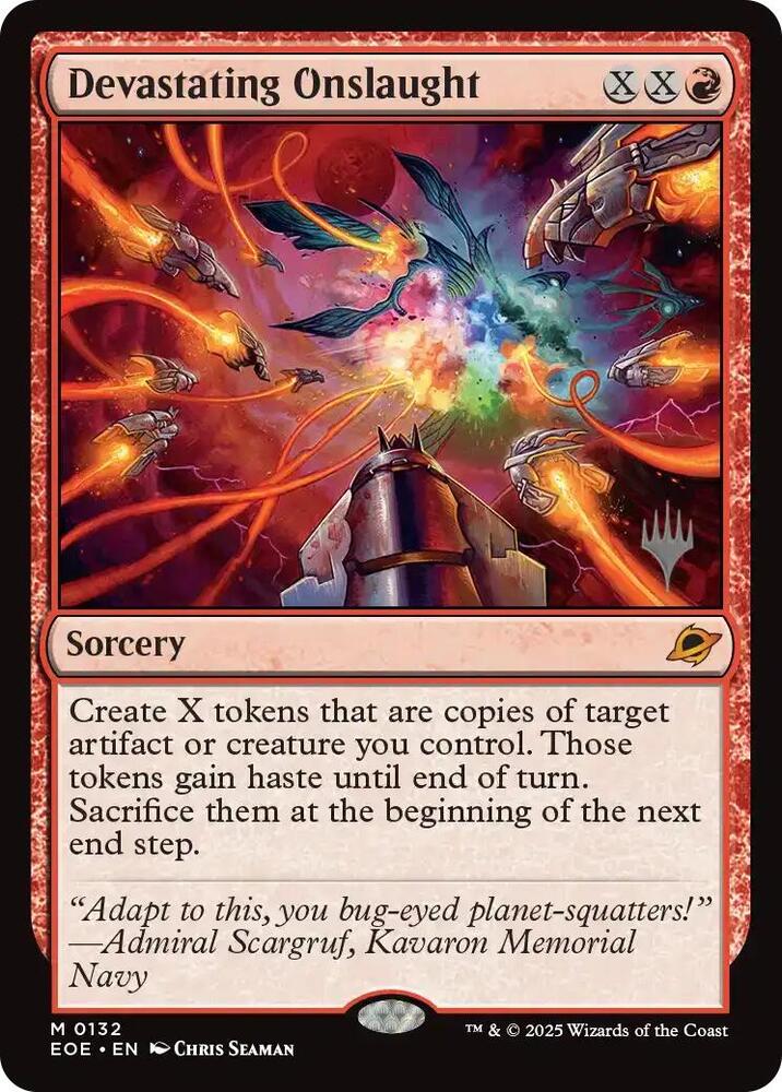 Devastating Onslaught 132 (Promo Pack: Edge of Eternities)  | Good Games Modbury