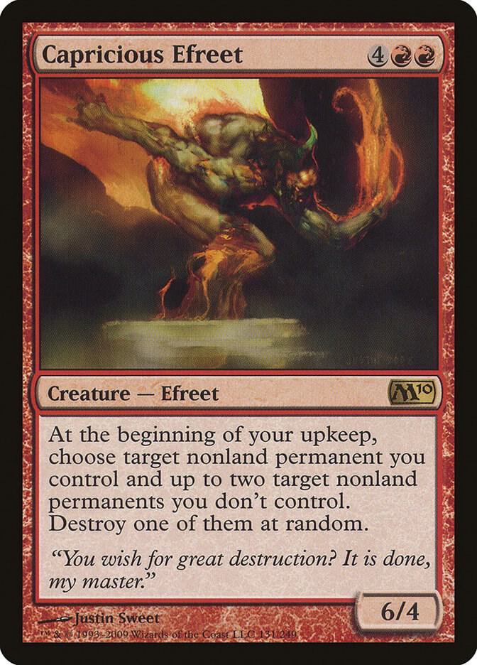 Capricious Efreet 131/249 (Magic 2010 (M10))  | Good Games Modbury
