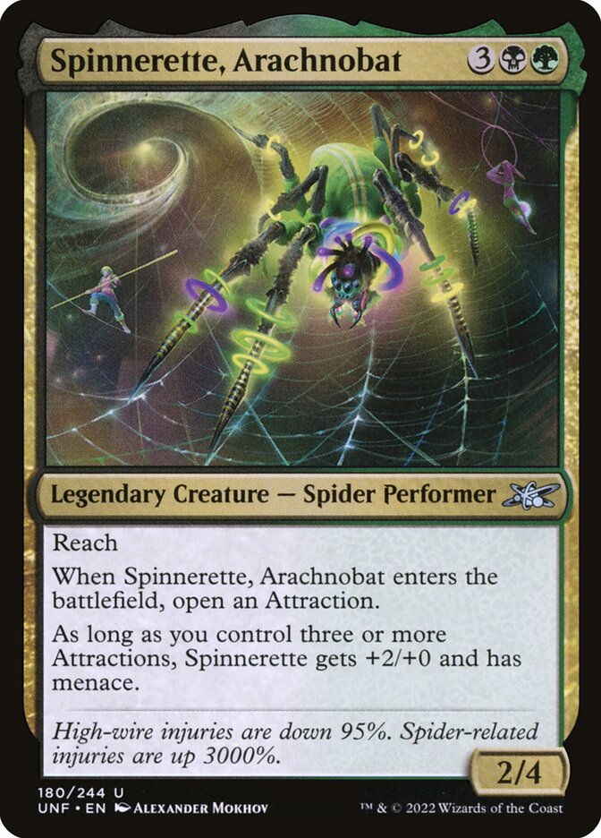 Spinnerette, Arachnobat 180/244 (Unfinity)  | Good Games Modbury