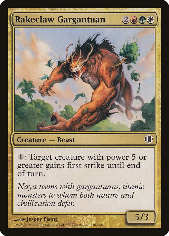 Rakeclaw Gargantuan 186/249 (Shards of Alara)  | Good Games Modbury