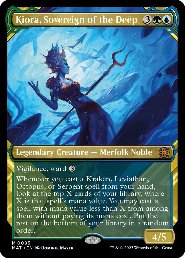 Kiora, Sovereign of the Deep 85/50 (March of the Machine: The Aftermath)  - Showcase | Good Games Modbury