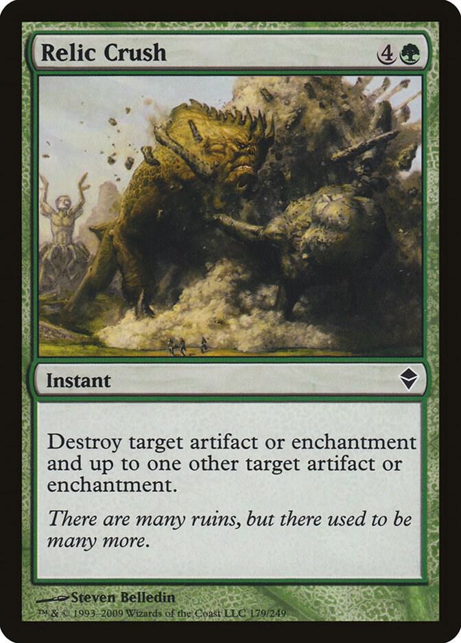 Relic Crush 179/249 (Zendikar)  - Foil | Good Games Modbury