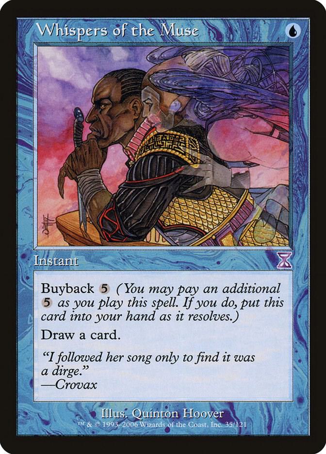 Whispers of the Muse 35/121 (Timeshifted)  - Foil | Good Games Modbury