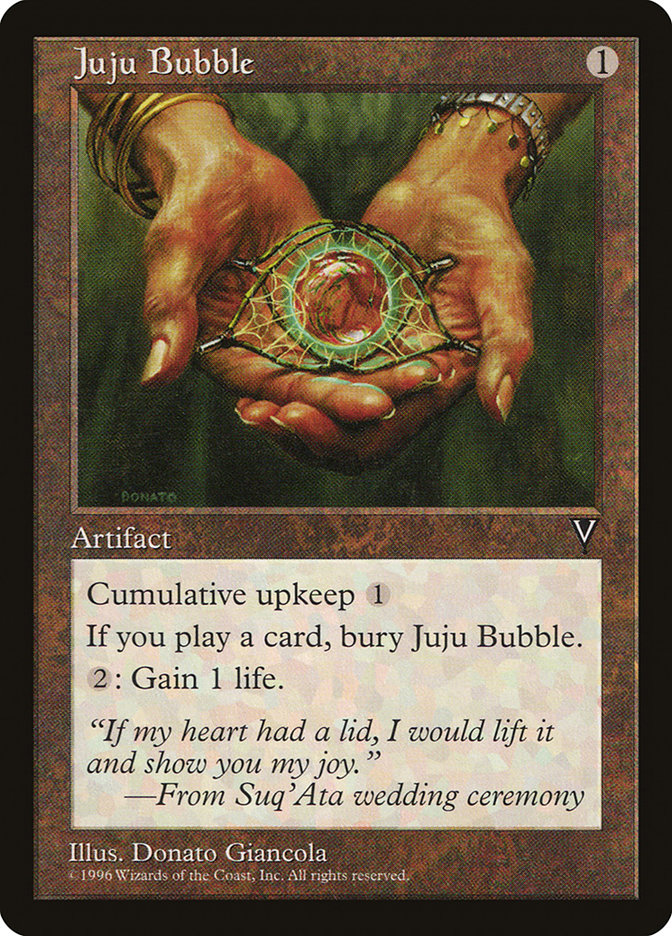 Juju Bubble 147/167 (Visions)  | Good Games Modbury