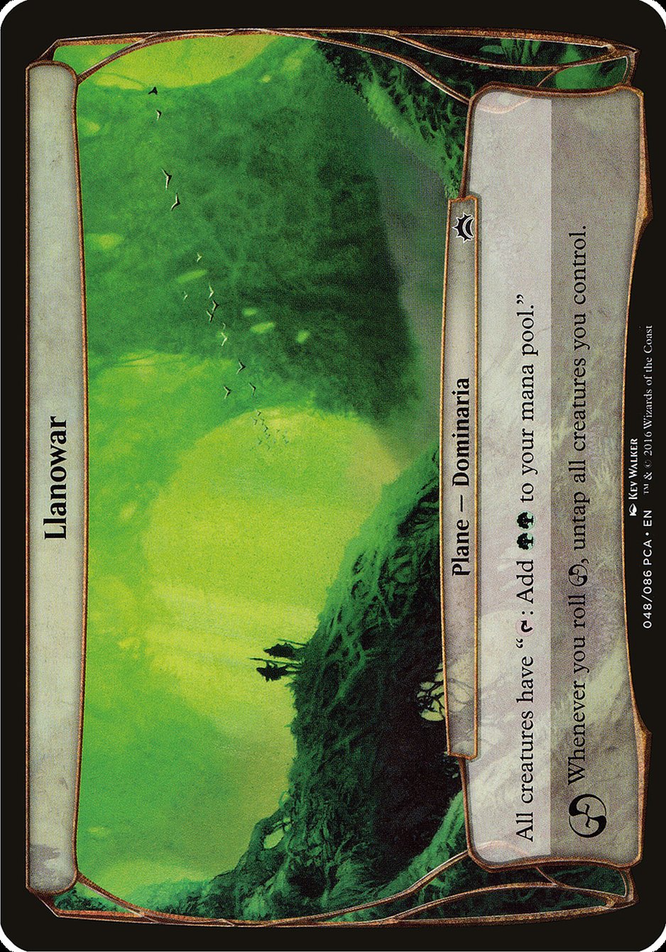 Llanowar 48/86 (Oversize Cards)  | Good Games Modbury
